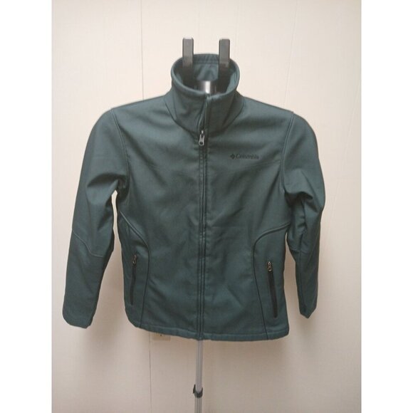 Columbia Jackets & Blazers - Columbia Jacket Womens Small Dark Multicolo Omni-Shield Hiking Full Zip Outdoors